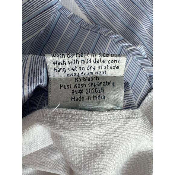 NWT Romfh Drilex Dressage Shirt Blue Stripe - Size 40 - Picture 11 of 11